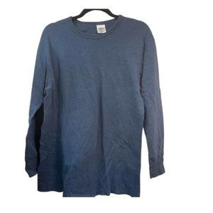 DUOFOLD Mens Blue Long Sleeve